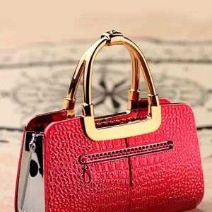 Çanta Görünümlü Gazlı Kırmızı Çakmak Özel  Tasarım - Kırmızı