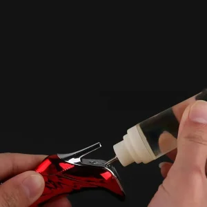 Alternative view of Çizme Görünümlü Gazlı Siyah Çakmak Özel Tasarım - Gri