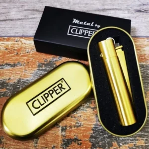 Kişiye Özel Clipper Çakmak - Gold
